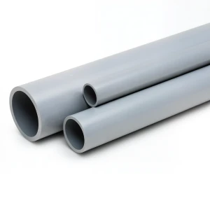 UPVC Pipes Pressure 16 Bar Outside Diameter 250 mm Thickness 18.6 mm Gray