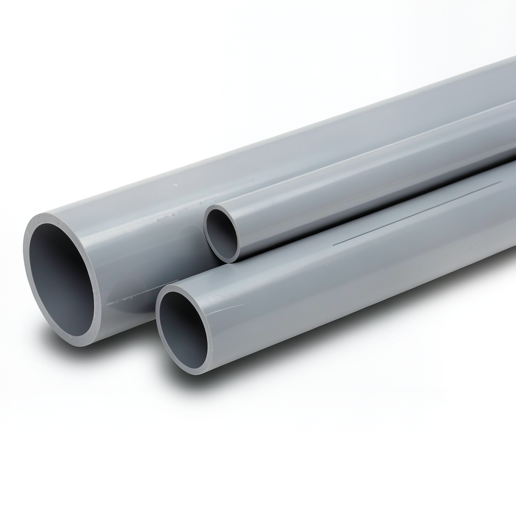 UPVC Pipes Nominal Pressure 2 Bar Outside Diameter 355 mm Thickness 2.9 mm Gray