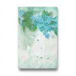Italian Wall Covering 10m x 0.73m Green and Blue, Model 25227