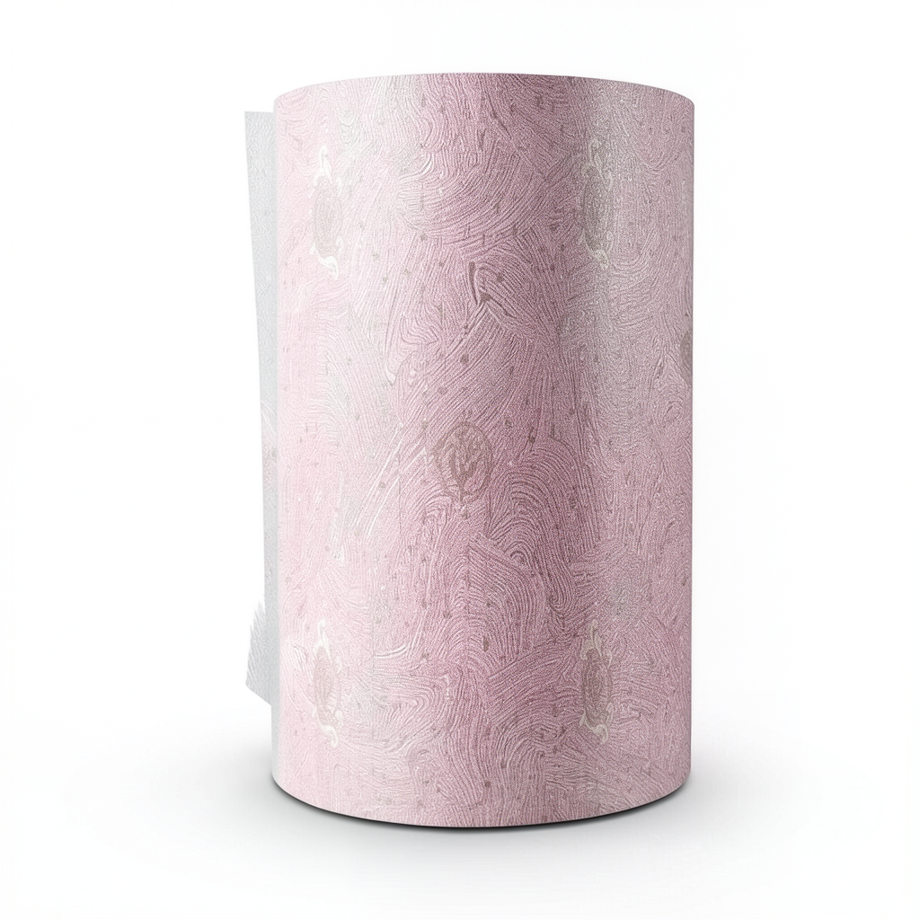 Italian Patterned Wallpaper 10m×1.06m Pink, Model 84025