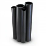 مواسير HDPE الراجحي  PE 80 ضغط 6 بار قطر خارجي 160 مم سمك 7.3 مم لون اسود
