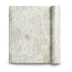 Patterned Wallpaper Light Brown 10m x 1.06m, Model 84027