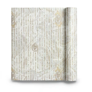 Patterned Wallpaper Light Brown 10m x 1.06m, Model 84027