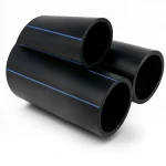 أنابيب HDPE السعودي PE 100 ضغط 16 بار قطر خارجي 20 مم سمك 2 مم لون اسود