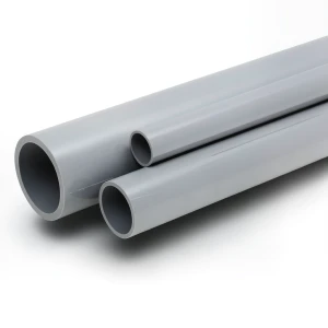 UPVC Pipes Pressure 16 Bar Outside Diameter 400 mm Thickness 29.7 mm Gray