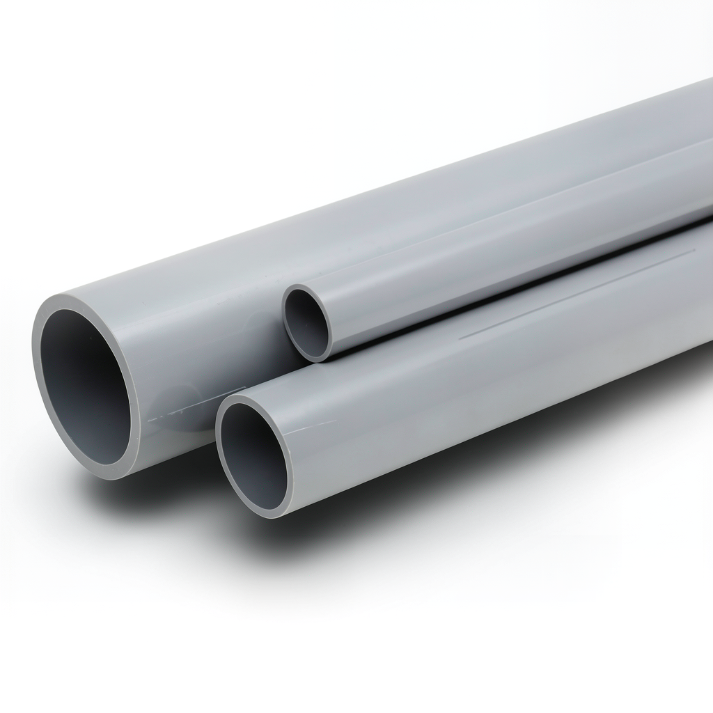 UPVC Pipes Pressure 16 Bar Outside Diameter 400 mm Thickness 29.7 mm Gray