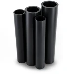 HDPE Pipes PE 63 Pressure 4 Bar Outside Diameter 710 mm Thickness 27.2 mm Black