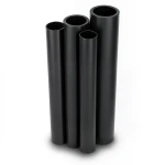 HDPE Pipes PE 63 Pressure 4 Bar Outside Diameter 710 mm Thickness 27.2 mm Black