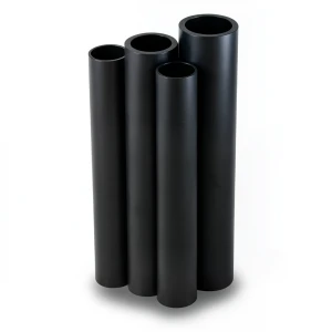 Al-Rajhi HDPE Pipes PE 63 Pressure 4 Bar Diameter 900 mm Thickness 34.4 mm Black