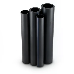 Al-Rajhi HDPE Pipes PE 63 Pressure 4 Bar Diameter 900 mm Thickness 34.4 mm Black