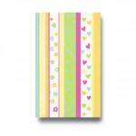 Youth and children wall decoration, multicolor, length 10 m, width 0.53 m, model 459302  