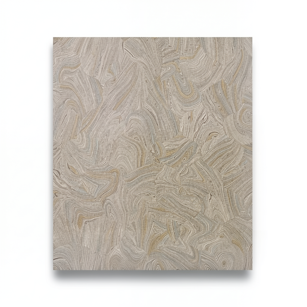 Italian Patterned Wall Decoration 10m×1.06m Light Brown, Model 84040
