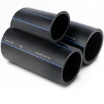 مواسير HDPE من انظمة الأنابيب PE 100 ضغط 16 بار قطر خارجي 40 مم سمك 3.7 مم لون اسود