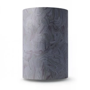 Italian Patterned Wallpaper 10m×1.06m Gray with Purple, Model 84030