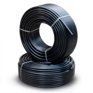 Al-Rajhi HDPE Pipes PE 80 Pressure 10 Bar Outer Diameter 50 mm Thickness 3.7 mm Black