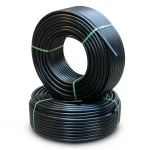 Al-Rajhi HDPE Pipes PE 100 Pressure 12.5 Bar Outer Diameter 50 mm Thickness 3.7 mm Black
