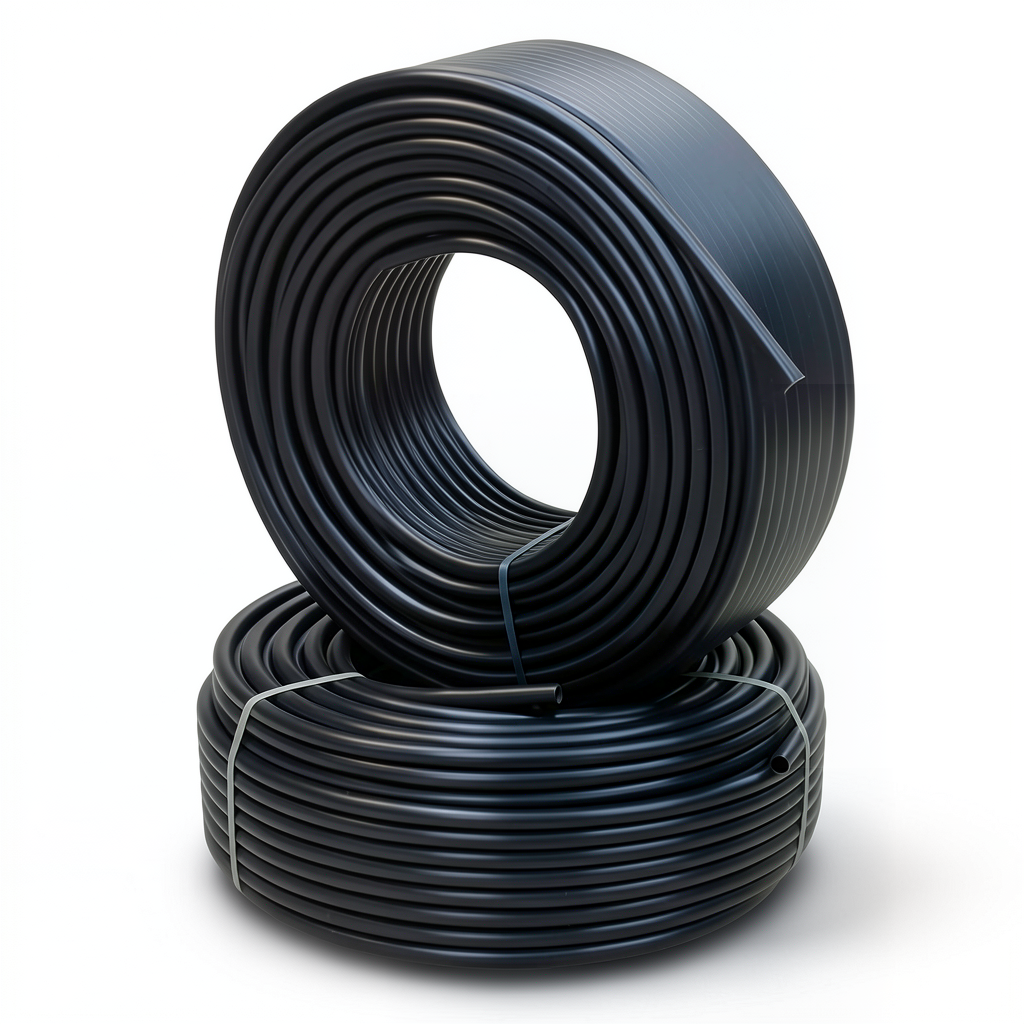 أنابيب HDPE الراجحي PE 80 ضغط 8 بار قطر خارجي 32 مم سمك 2 مم لون أسود