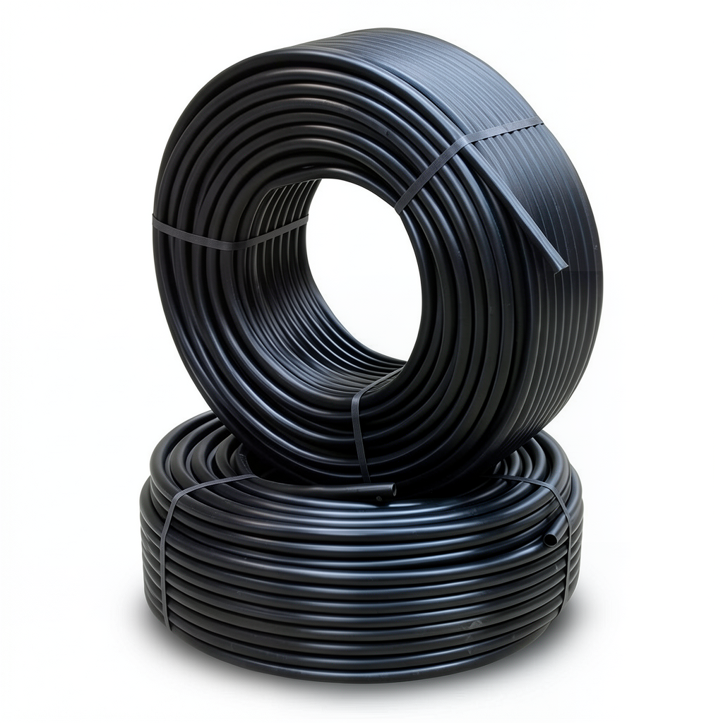 HDPE Pipes PE 63 Pressure 6 Bar 40 mm Diameter 2.3 mm Thickness Black