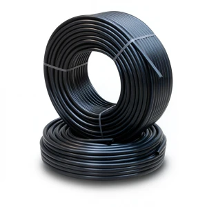 HDPE Pipes PE 63 Pressure 6 Bar 40 mm Diameter 2.3 mm Thickness Black