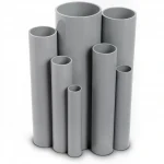 UPVC Pipes Modern Technology Nominal Pressure 2.5 Bar Outside Diameter 110 mm Thickness 1.8 mm Gray Colour