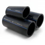 مواسير HDPE السعودى PE 100 ضغط 6 بار قطر خارجي 50 مم سمك 2 مم لون اسود