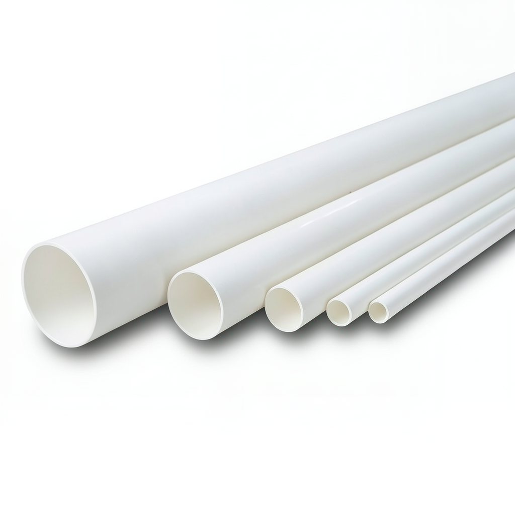 UPVC Pipes Schedule 40 Size 1 ½ inch Thickness 3.68 mm White Colour