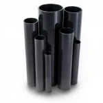 UPVC Pipes Modern Technology Nominal Pressure 2.5 Bar Outside Diameter 110 mm Thickness 1.8 mm Black Colour