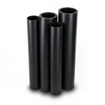 مواسير HDPE PE 63 ضغط 6 بار قطر خارجي 160 مم سمك 9.1 مم لون أسود