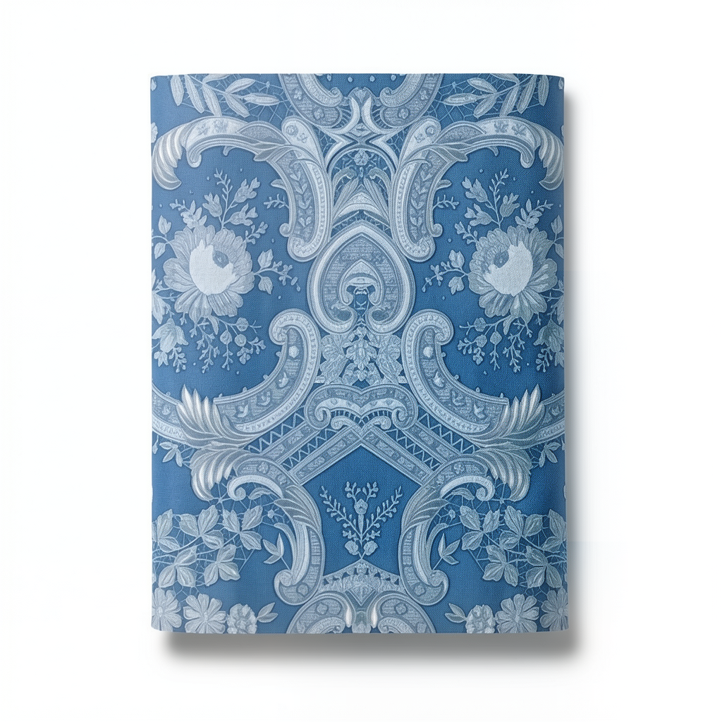 Italian Classic Wallpaper 10m×1.06m Blue, Model 5815