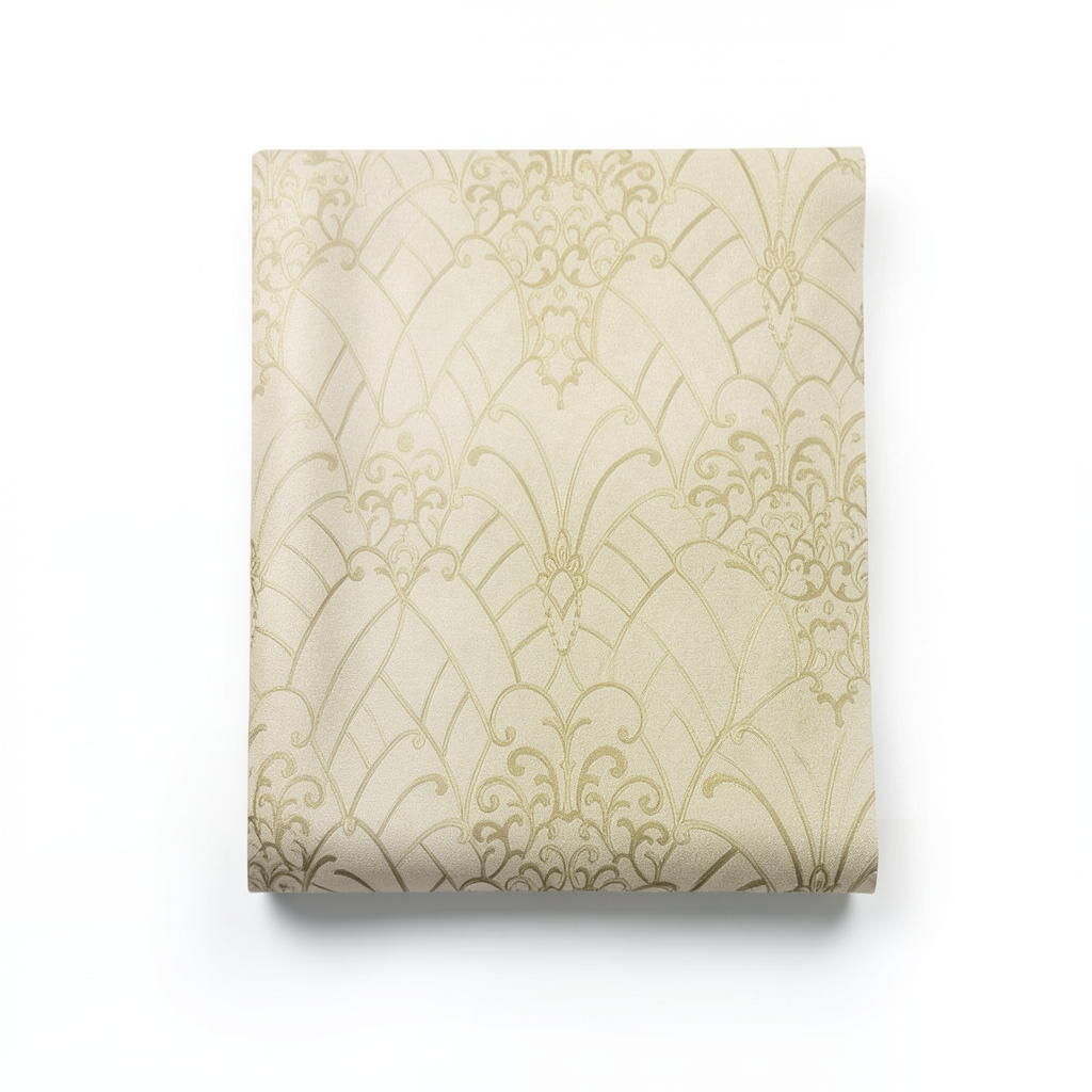 Italian Wallpaper 10m x 0.73m Beige, Model 26043