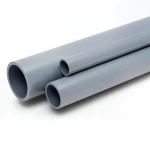 UPVC Pipes Nominal Pressure 4 Bar Outside Diameter 500 mm Thickness 9.8 mm Gray