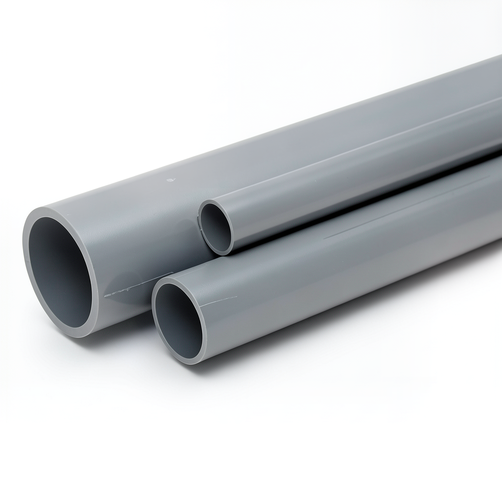 UPVC Pipes Pressure 6 Bar Outside Diameter 500 mm Thickness 14.6 mm Gray