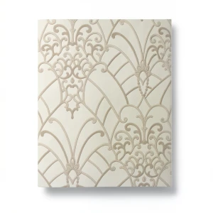 Italian Wall Decoration 10m x 0.73m Light Beige, Model 26045