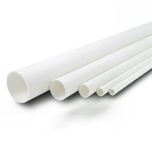 مواسير UPVC الوطني جدول 40 مقاس ½ إنش سمك 2.77 مم لون أبيض