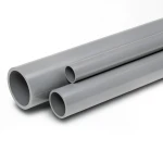 UPVC Pipes Pressure 6 Bar Outside Diameter 500 mm Thickness 14.6 mm Gray