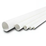 مواسير UPVC الوطني جدول 40 مقاس 1 إنش سمك 3.38 مم لون أبيض