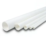 مواسير UPVC جدول 40 مقاس ¼ 1 إنش سمك 3.56 مم لون أبيض