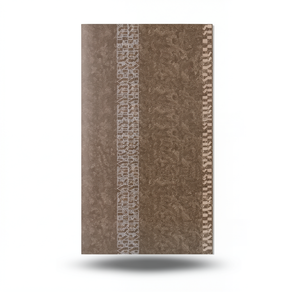 Italian Wall Decor 10m Length, 1.06m Width, Brown Color, Model 5501