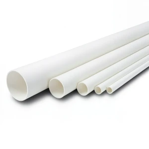 مواسير UPVC جدول 40 مقاس ½ 1 إنش سمك 3.68 مم لون أبيض