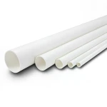 مواسير UPVC جدول 40 مقاس 2 إنش سمك 3.91 مم لون أبيض