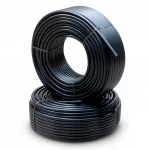 أنابيب HDPE الراجحي PE 100 ضغط 6 بار قطر خارجي 20 مم سمك 2.3 مم لون اسود