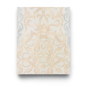 Patterned Wall Decoration 10m×1.06m Beige Color, Model 5509