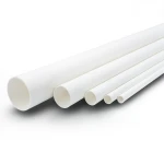 UPVC Pipes Schedule 40 Size 2 Inch Thickness 3.91 mm White