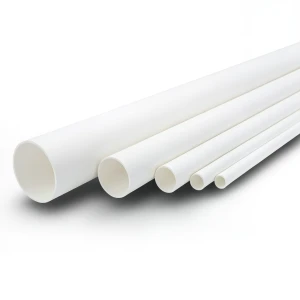 مواسير UPVC جدول 40 مقاس 2 إنش سمك 3.91 مم لون أبيض
