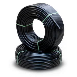 أنابيب HDPE PE 63 ضغط 6 بار قطر خارجي 75 مم سمك 4.3 مم لون أسود