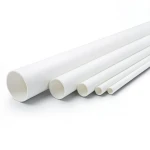 UPVC Pipes National Kham Schedule 40 Size 5 Inch Thickness 6.22 mm White Colour