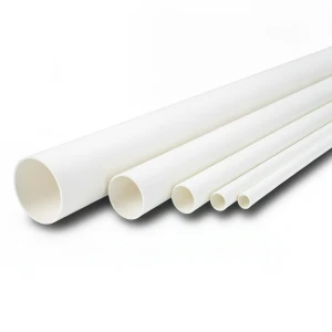 مواسير UPVC الوطني جدول 40 مقاس 8 إنش سمك 8.18 مم لون أبيض