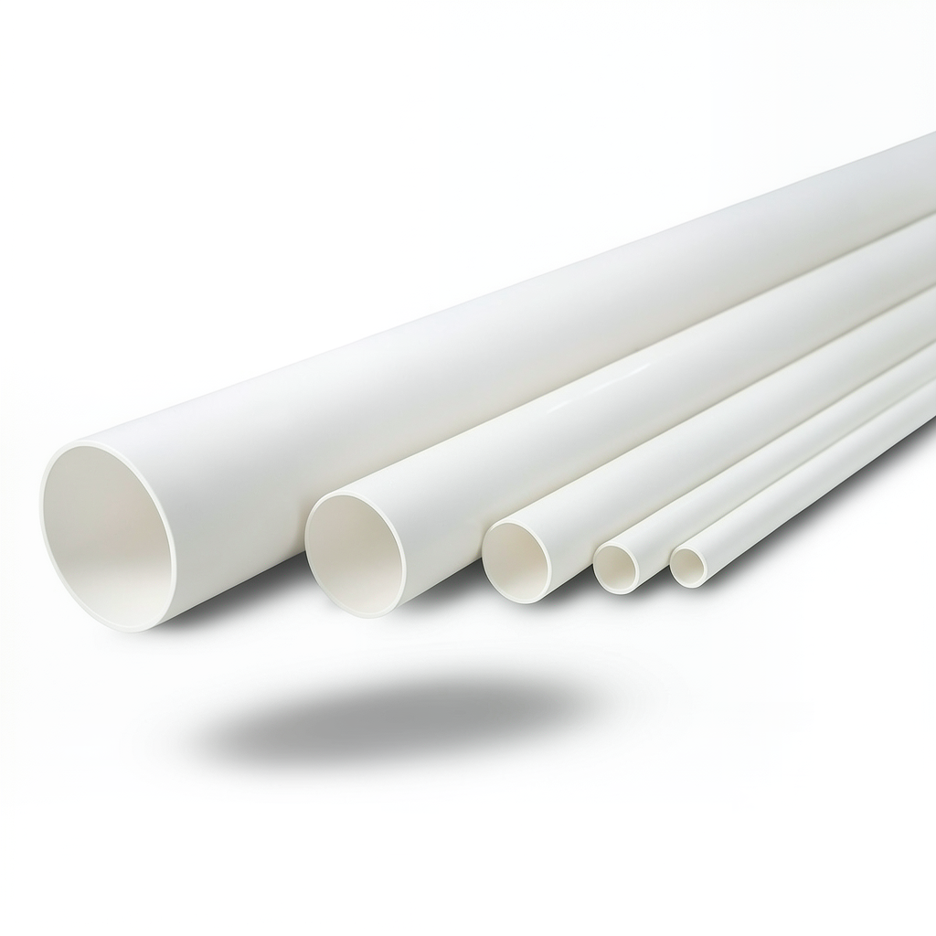 UPVC Pipes Nominal Pressure 6.9 Bar Size 3 Inch Thickness 2.16 mm White