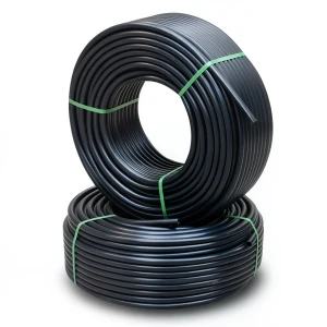 أنابيب HDPE PE 63 ضغط 6 بار قطر خارجي 75 مم سمك 4.3 مم لون أسود