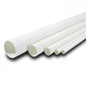 مواسير UPVC ضغط 6.9 بار مقاس 4 إنش سمك 2.8 مم لون أبيض